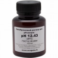 купить Калибровочный буферный раствор pH 12.43 для pH метров ЭкоГуру.