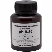 Калибровочный буферный раствор pH 6.86 для pH метров ЭкоГуру.